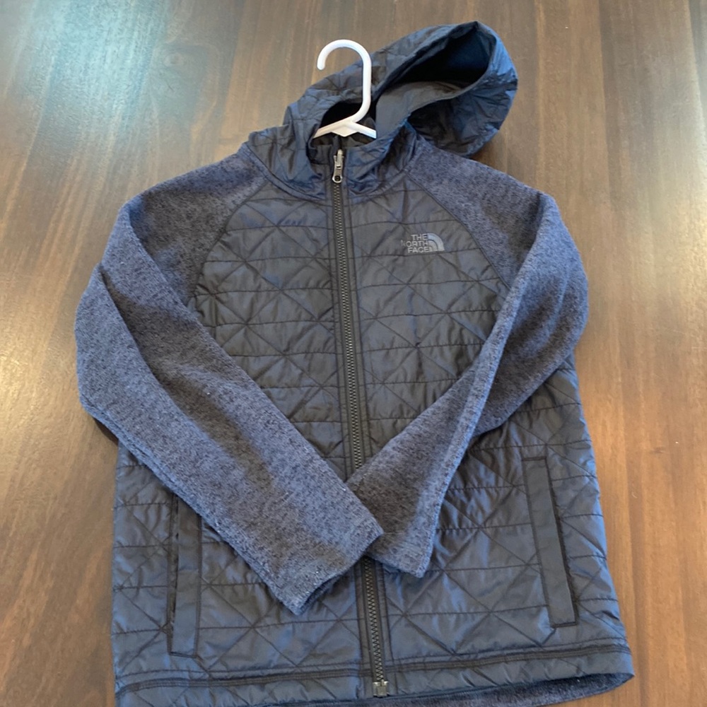 North Face Boys insulated zip up jacket